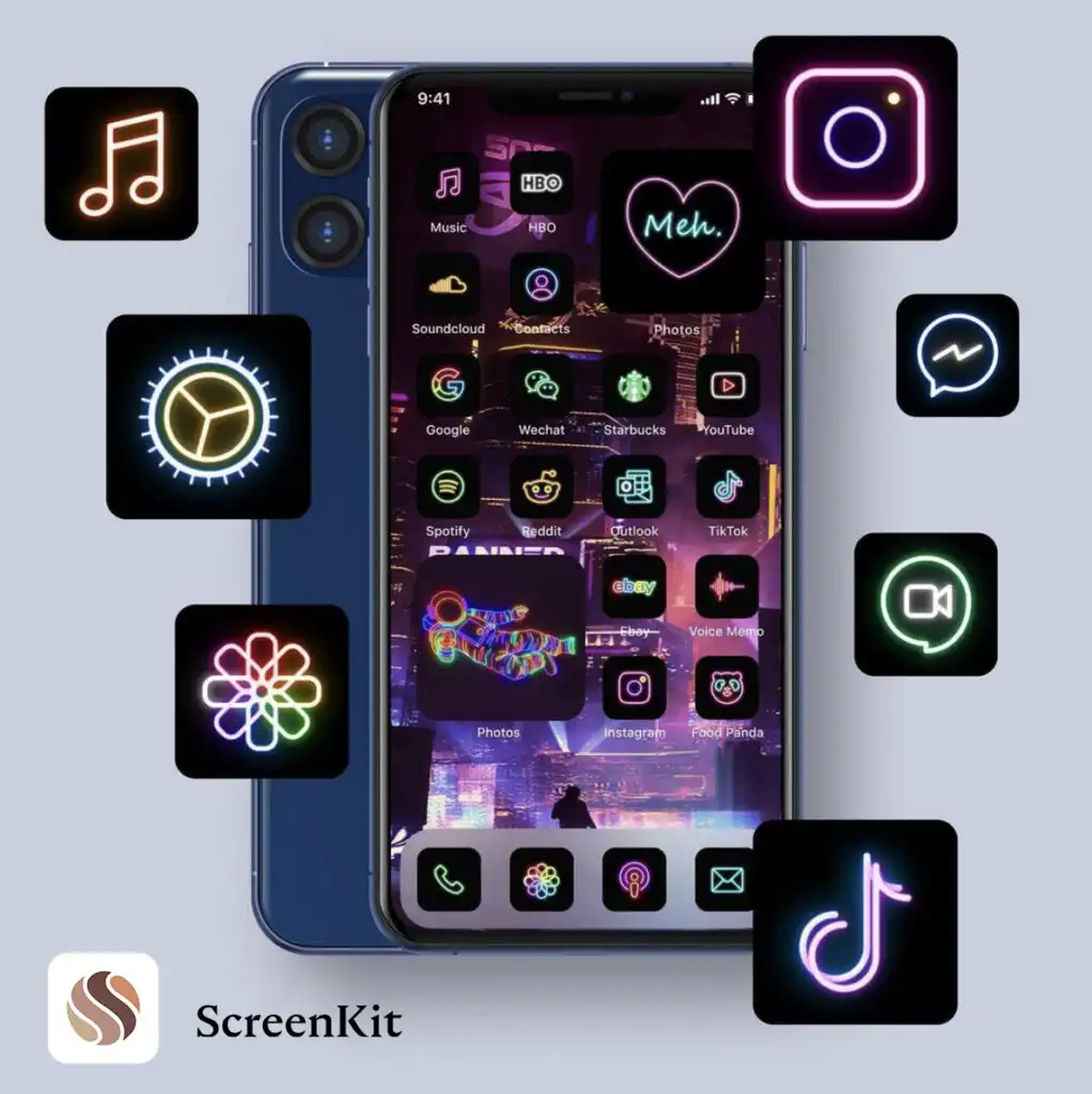 Kuromi App Icons - Sanrio Aesthetic App Icons for iOS14 & Android - Free